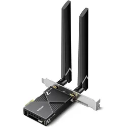 Ugreen Expansion Card Wi-Fi BE6500 (55204), Wi-Fi 7 / 5.4, PCIe, Black, Kontrollerkarte