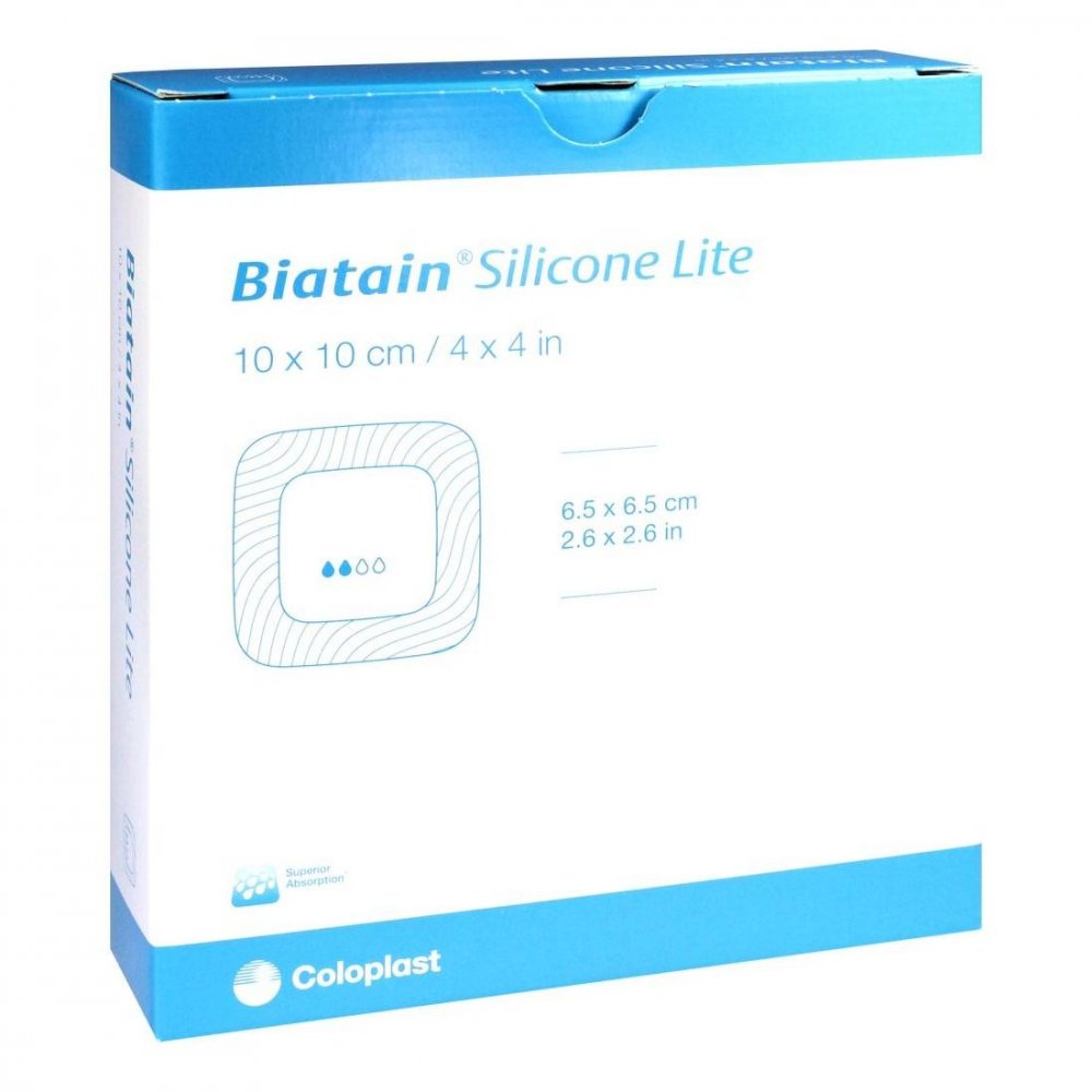 B2B Medical GmbH Biatain Silicone Lite Schaumverband 10x10 cm 11530617
