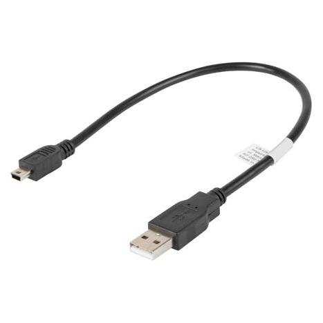 Lanberg CA-USBK-10CC-0003-BK (0.30 m, USB 2.0) (CA-USBK-10CC-0003-BK)