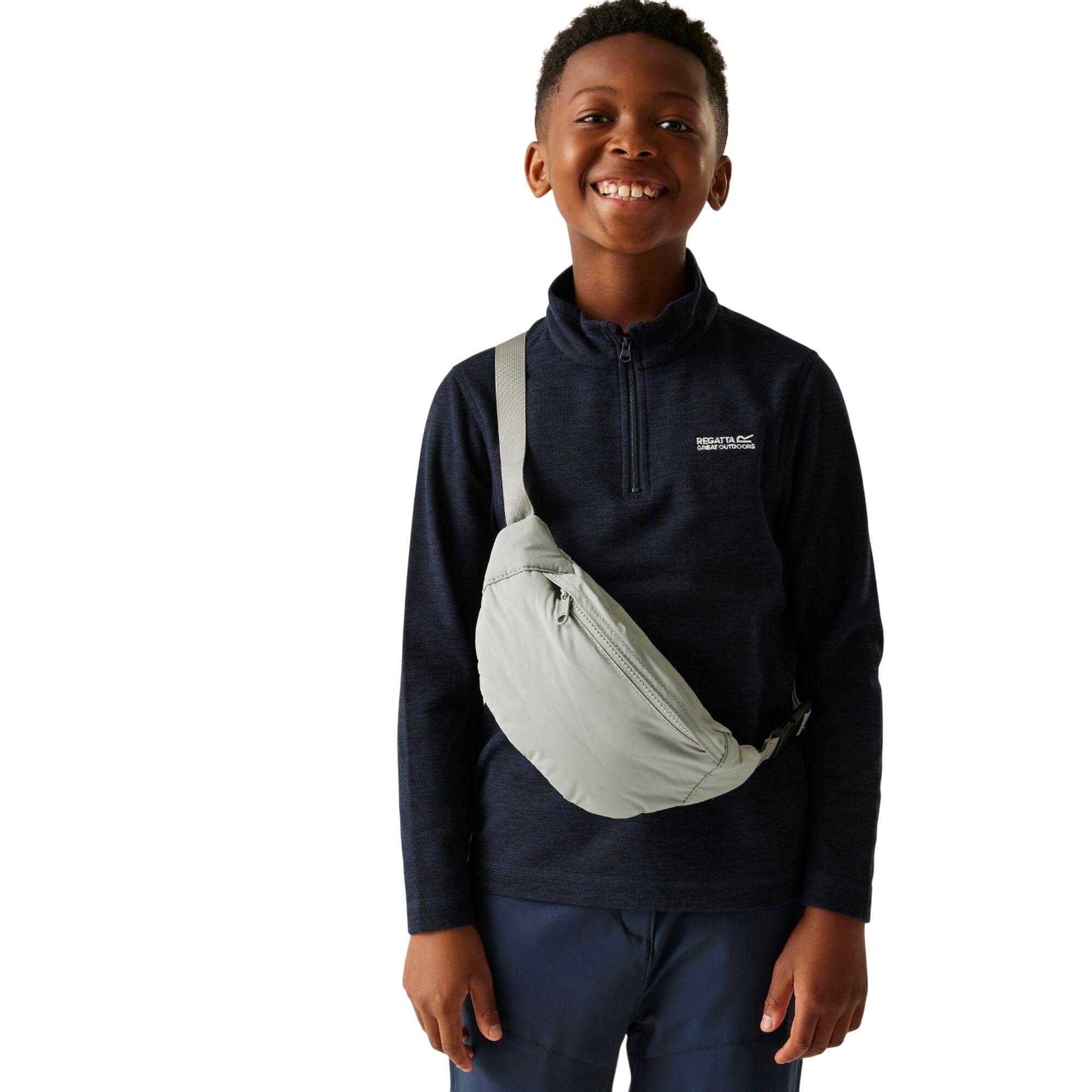 Regatta Kinder/Kids Hot Shot Quarter Zip Fleece Top (Marine)