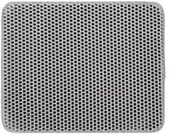 Inspired Finds Large Cat Litter Mat Double Layer Honeycomb Waterproof Design For Scatter Control & Easy Cleaning gray s 15.75x19.69in