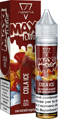 Suprem-e Cola Ice Maxi Flavor Liquido Mini Shot Mix 10ml Cola Ghiaccio