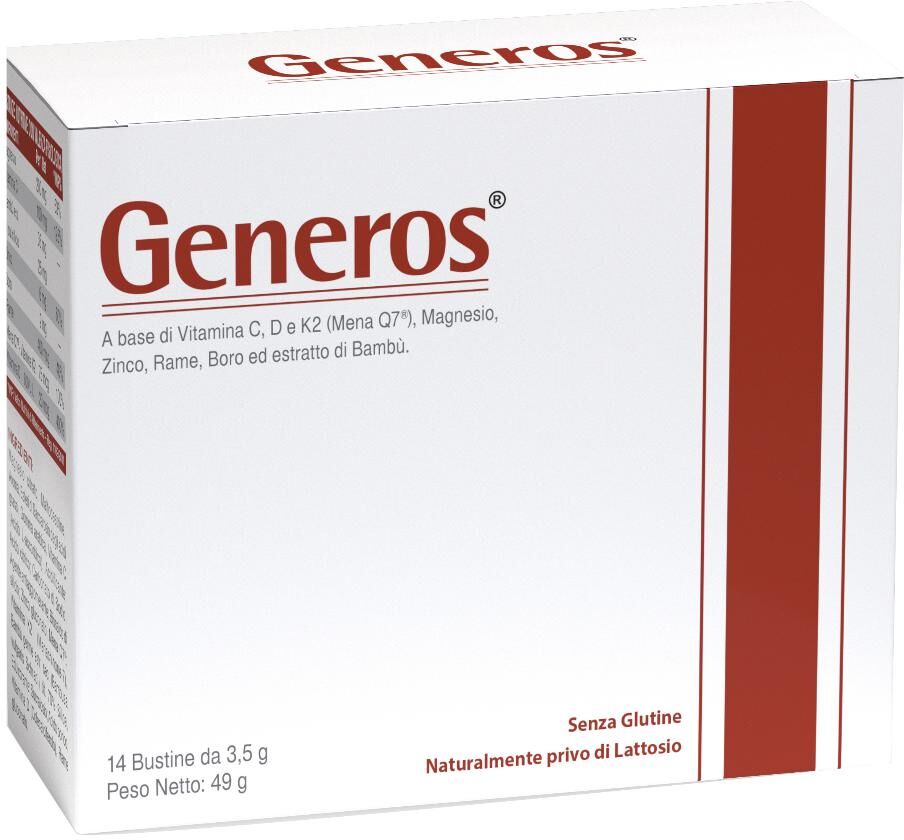 TERBIOL FARMACEUTICI Srl GENEROS 15BUST