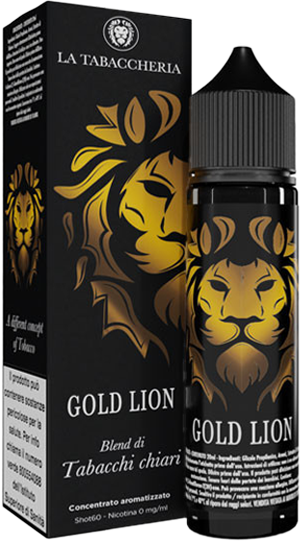 La Tabaccheria Gold Lion Liquido Shot 20ml Tabacco