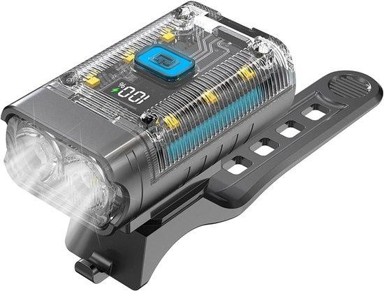 VHV LED fietslamp - Oplaadbare en waterbestendige USB-fietsverlichting, 360° verstelbaar voor stadsfiets, racefiets en mountainbike
