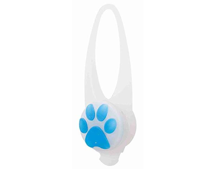 Flasher hond, Ø 2,4 cm/8 cm, wit met motief