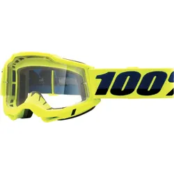 100 Percent Accuri 2 OTG, Crossbrille - Neon-Gelb/Dunkelblau Klar