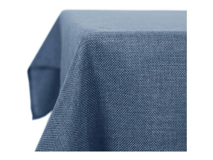 Tischdecke Lotuseffekt Leinenoptik Blau 130 x 220 cm, 130x1x220 cm, Heimtextilien, Wohntextilien, Tischwäsche, Tischdecken