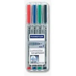 Staedtler Universalstift Lumocolor non-permanent F 4er Box
