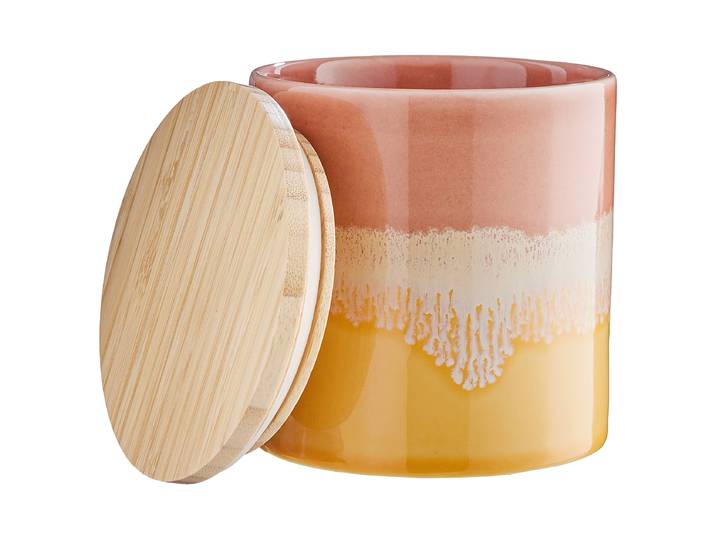 home24 Voorraadpot MEDLEY 12cm geel/geel