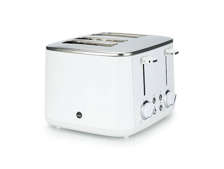 wilfa Toaster WILFA Toaster FAMILY, für 4 Scheiben, 1600,00 W, Herausnehmbare Krümelschublade