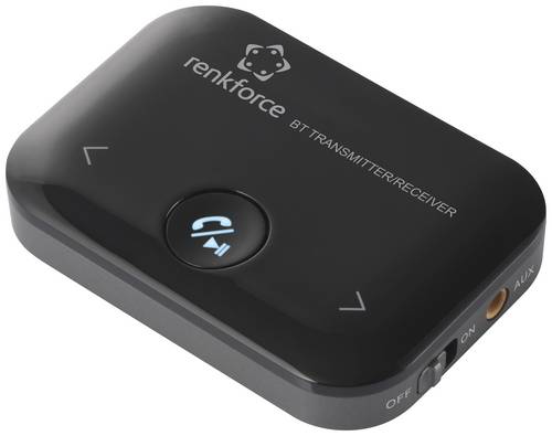 Renkforce RF-BTR-150 Bluetooth Musik-Sender/Empfänger Bluetooth Version: 5.0 8m integrierter Akku