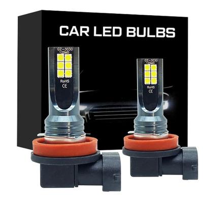 H8 H9 H11 LED Car Fog Light Bulbs 80W Canbus Compatible 2 Pack 3000k Gold h9