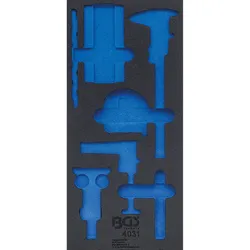 BGS Werkstattwageneinlage 1/3 leer für Art. 4031 - 4031-1