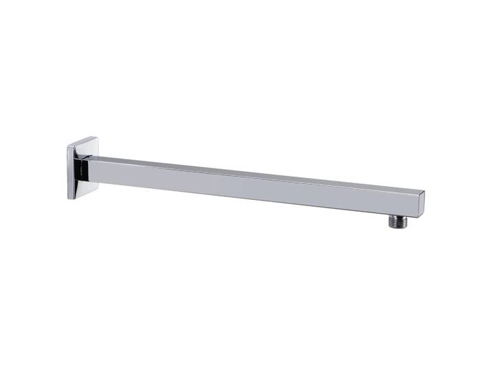 vidaXL Duscharm Quadratisch Edelstahl 201 Silbern 40 cm