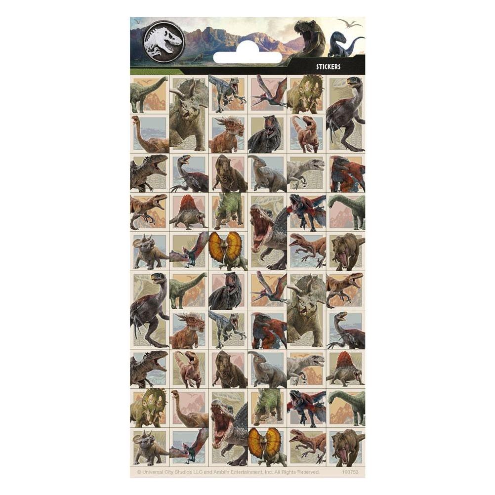 Totum Jurassic World Aufkleberblatt (54 Sticker) (49045733)