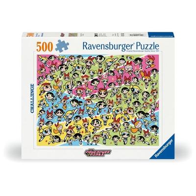 Erwachsenenpuzzle 500 Teile - Powerpuff Girls - Powerpuff Girls Challenge
