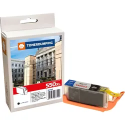 XL-Druckerpatrone kompatibel zu Canon PGI-550XL PGBK/ 6431B001 textschwarz