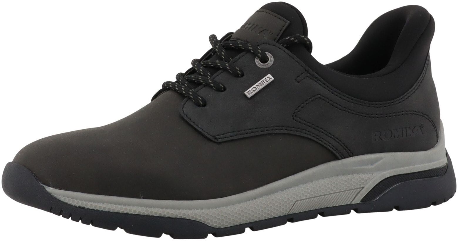 Trainingsschuh ROMIKA "Romika Sneakers", Herren, Gr. 42, schwarz, Polyurethan, Schuhe