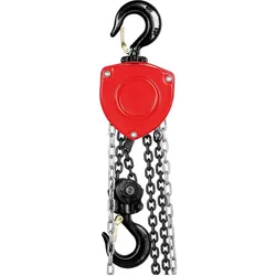 Steinberg, Seilzug + Werkstattkran, Kettenzug Kette Flaschenzug Kettenflaschenzug Hebezug 2 T 2000 kg Kette 12 m