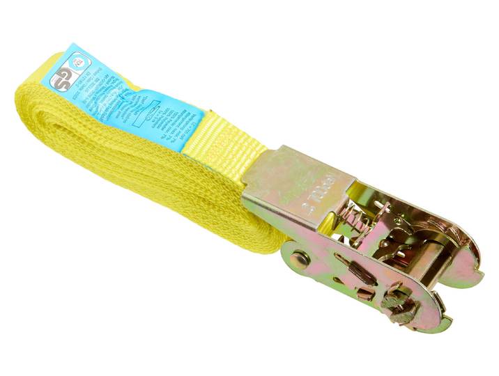 Umove Spanngurt mit Rätsche Gelb 5 m 25mm