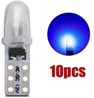 Uplift Picks T5 LED Dashboard Bulbs 3014 SMD Instrument Cluster Lights blue (10 Pcs)