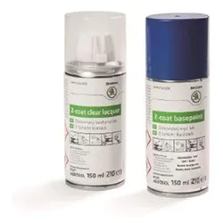 Skoda Lackspray-Set Energy-Blau (150 ml Lack / 150 ml Klarlack) Farbcode K4K4 00