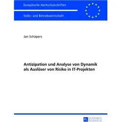 Antizipation und Analyse von Dynamik als Auslöser von Risiko in IT-Projekten, Fachbücher von Jan Schäpers