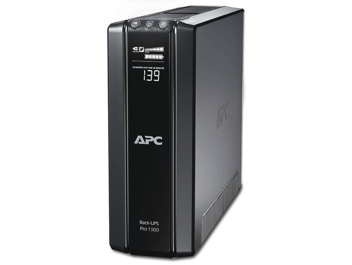 APC Back-UPS Pro, Interactivité de ligne, 1500 VA, 865 W, Sinus, 156 V, 300 V BR1500GI