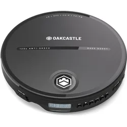Lenco Majority Oakcastle CD10 schwarz / tragbarer CD-Player / 3,5 mm Klinke / CDCD-RCD-RW, MP3 Player + Portable Audiogeräte, Schwarz