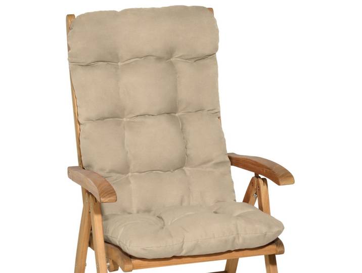 HOCHLEHNERAUFLAGE Flair HL 120/50/8cm Natur