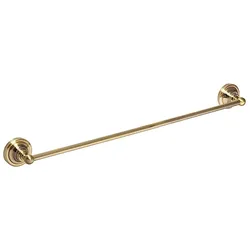 Brillantbad BETRO BRONZE Handtuchhalter Messing Bronze 665x65x65 mm für Bad & Küche >> zum Bohren