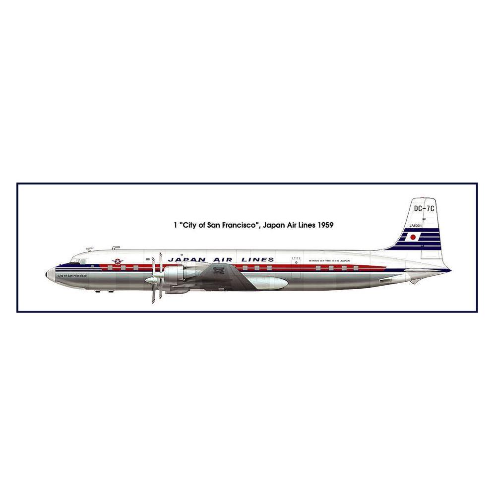 Roden DC-7C Japan Air Lines (23797027)
