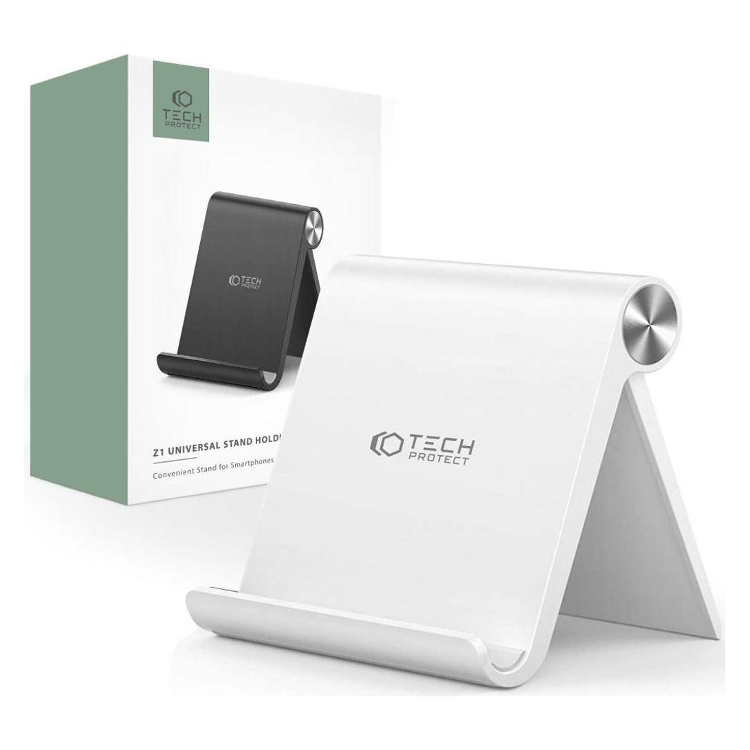 Tech-Protect Z1 universal stand for smartphone / tablet - white (THP399WHT)