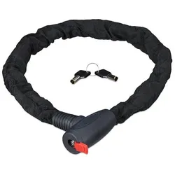 relaxdays Kettenschloss »Secure« 100 cm orange