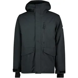 Quiksilver, Herren, Skijacke, Mission Solid (XL), Schwarz