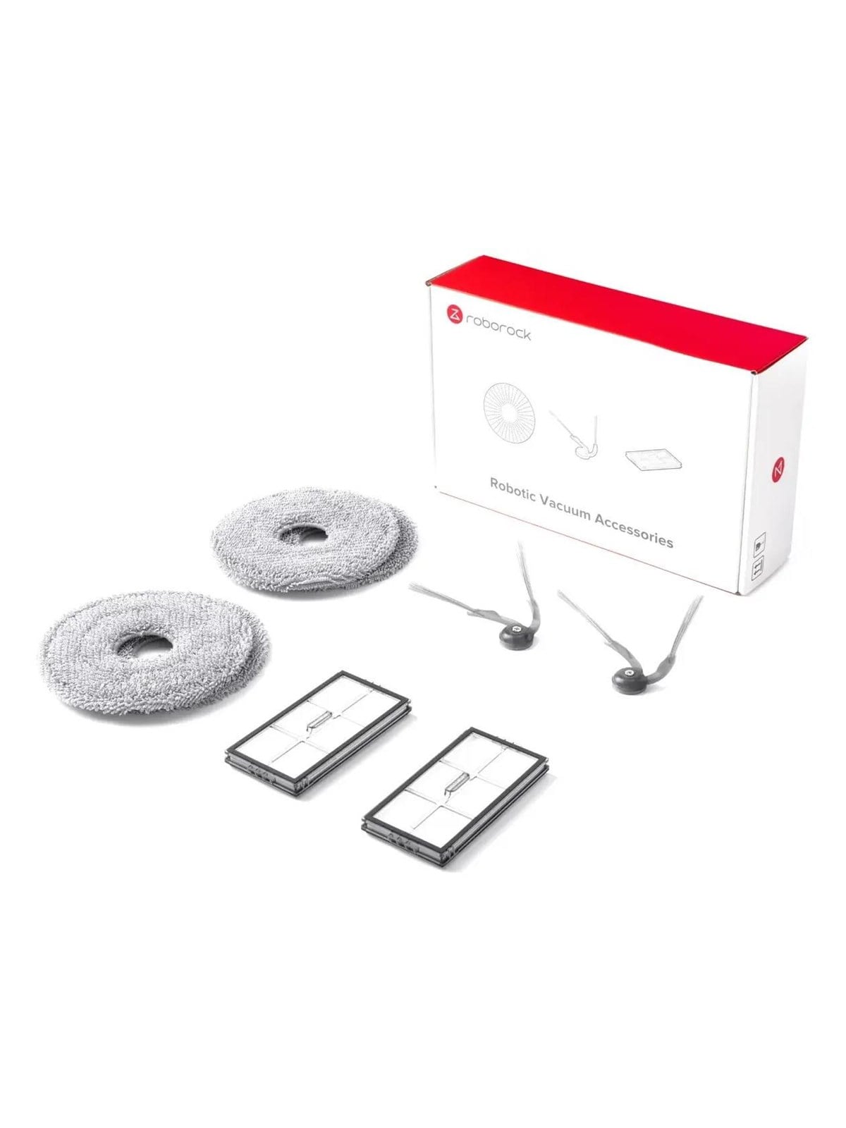 Roborock Roboter Staubsauger accessorie kit Edge 2 Pro 2xfilter 4xmo