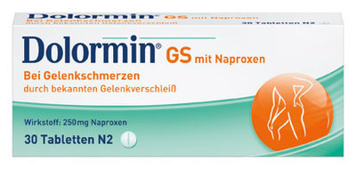 Kenvue Germany GmbH (OTC) DOLORMIN GS mit Naproxen Tabletten 30 St 00660038