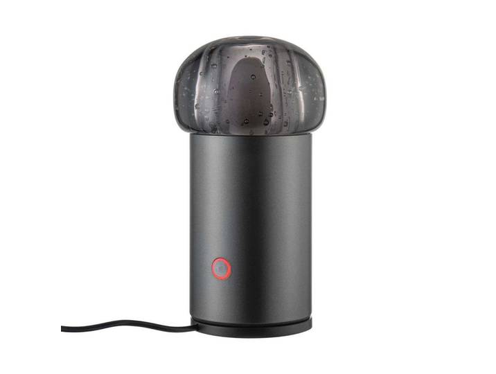 Iris Mobile LED Lampe de Table Gun Metal - Blomus - Terrasse - Aluminium