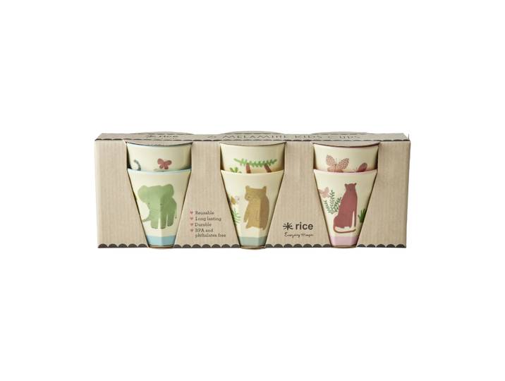 RICE Rice melaminekop small 6-pack Sweet Jungle