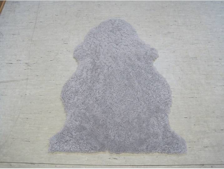 Fellteppich HEITMANN FELLE Lammfell Curly , grau (taupe), B:60cm H:25mm L:100cm, Lammfell, Teppiche, Fellteppich, echtes Lammfell mit natürlicher Lockung, geschoren, weich & kuschelig