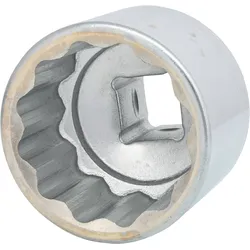 KS Tools 1" 12-kant-Stecknuss, kurz - 911.1057