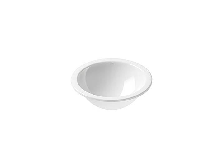 Alape˘ Unterbaubecken, mit antibakterieller Oberfläche, rund Ø 28,4cm, weiß