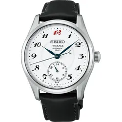Seiko Presage Classic Series Craftmanship Emaille Automatik Laurel Emaille" HCC005J1" - Emaillezifferblatt,weiß - 39,60mm