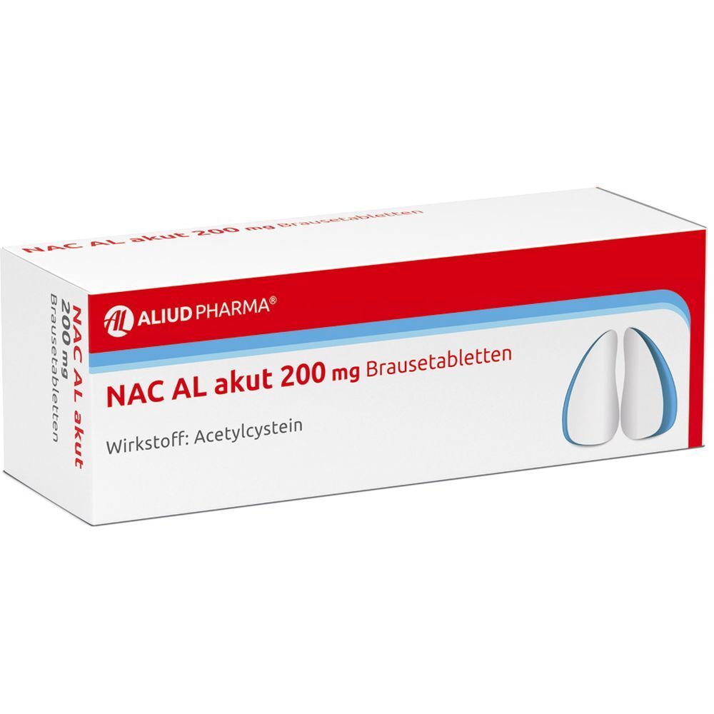 NAC AL akut 200 mg Brausetabletten 20 St