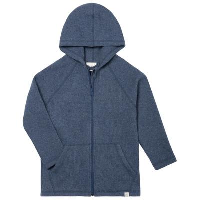 Engel - Kid's Kapuzenjacke - Wolljacke Gr 116 blau