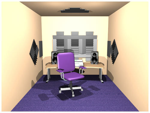 Auralex Acoustics Roominators D 36-DST Burgundy
