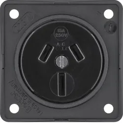 Berker 9625605 Steckdose mit SK Australien ITG schwarz