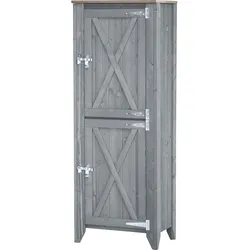 BM TYP 564 Outdoorküche Hochschrank 2-türig, schmal