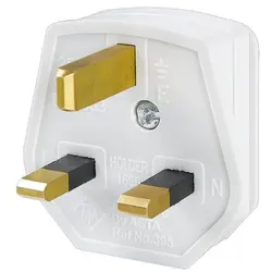 Bachmann 910.276 Schutzkontaktstecker England / UK weiß 910276